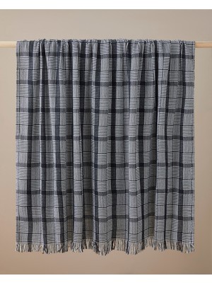 English Home Midnight Koltuk Şalı 170x210 cm Siyah