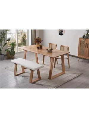 Vivense Zeus Bench, Natural