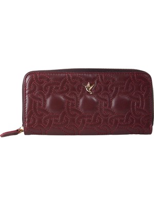 Fabrika Bordo Kadın Cüzdan Frk 547 Byk  Bordo