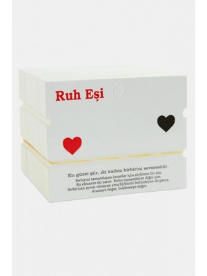 Pileli Store 2'li Ruh Eşi Bileklik Kartı