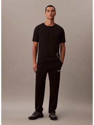 Calvin Klein Jeans Regular Tapered Siyah Erkek Eşofman Altı LVGMF5P705UB1 Jogger