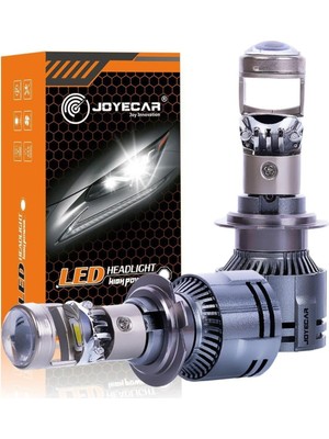 Super Focus H7 Mercekli Projektör LED Far Ampulü ve Hediye Cam Suyu