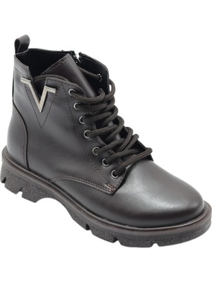 Ayakkabımood 4 cm Termo Taban Kışlık Kadın Postal Bot