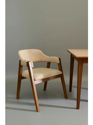Kleinhaus Furniture Valeria Ahşap Sandalye Konforlu Oturum