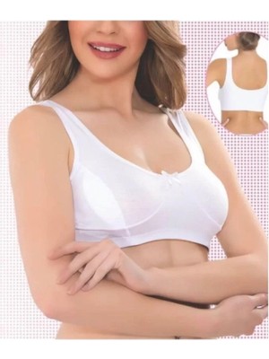 Pileli Store Pilelistore  2249 Kadın Penye Anne Sütyen