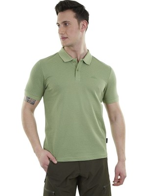Alpinist Edge Erkek Polo T-Shirt Yeşil - 3xl