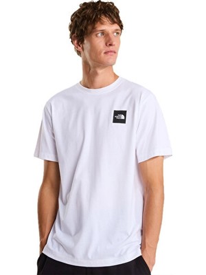The North Face M Evolution Box Half Dome Erkek Outdoor Tişörtü NF0A8G9CFN41BEYAZ