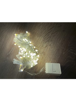 Hayat Store 10M 100 LED Damla Uçlu Gün Işığı Şeffaf Kablo Mz-17-4