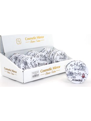 Hayat Store Taşlı Istanbul Tasarımı El Aynası Ince ALK2481