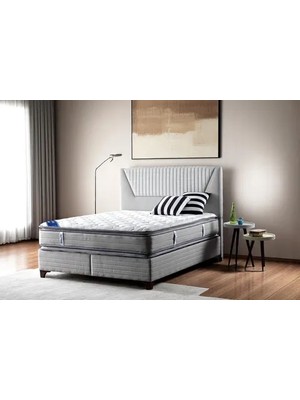 Vivense Scarlett Çift Pedli Çift Kişilik Yatak, Sert, 160X200