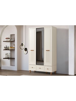 Doressa Solt 3 Kapılı Gardırop