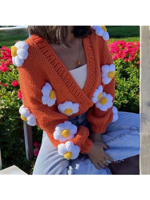 El Örgüsü Kadın Ceket