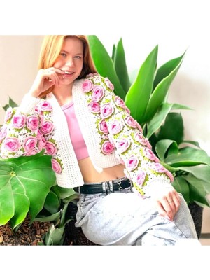 El Örgüsü Kadın Ceket