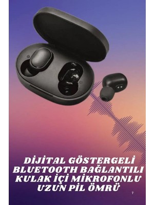 Akinco Kablosuz Tws Kulaklık Kulak Içi Mikrofonlu Bleuetooth Kulaklık Yüksek Ses Kaliteli