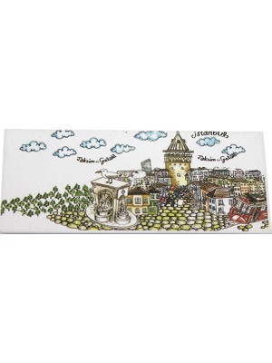Popüler Sepet Istanbul Temalı Magnet Model 4