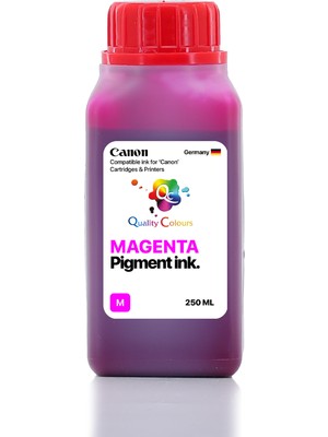 Qc Canon Maxify GX4040 Uyumlu - 250ML M Magenta Kırmızı