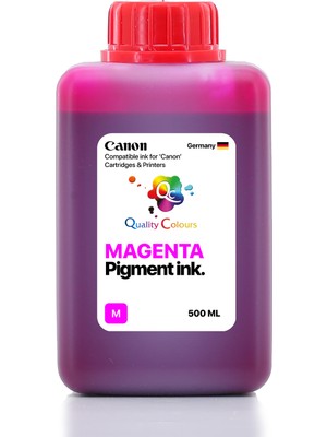 Qc Canon Maxify GX4040 Uyumlu - 500ML M Magenta Kırmızı