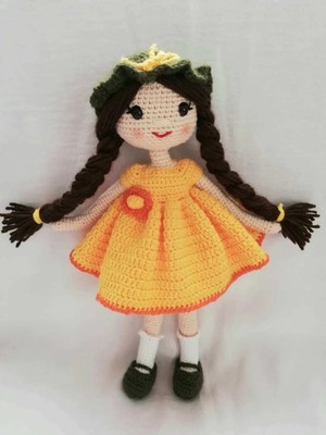 Dudu Bebek Organik Örgü Oyuncak Amigurumi Organik Oyuncak