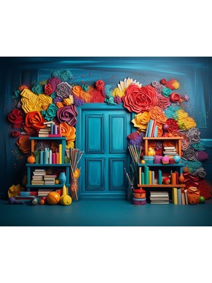 Promisebackdrop2 150X200 cm Kumaş Okul Etkinlik Fon , Mezuniyet Hatırası,mezuniyet