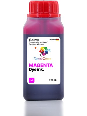 Qc Canon Pixma MG2556S Uyumlu - 250ML M Magenta Kırmızı
