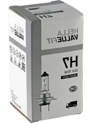 Esranın Dünyası 24V 70W Halojen H7 Ampul, Araç Sis Farı Için