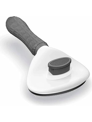 Esranın Dünyası Otomatik Temizlenen Kedi ve Köpek Tarağı (Gri)