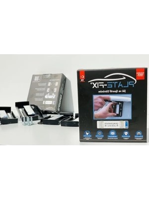 Esranın Dünyası Çerçevesiz Plaka Tutucu - Dayanıklı Plastik Yapı