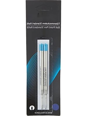 Esranın Dünyası 0.7 mm Uçlu Mavi Tükenmez Kalem Refill - 2'li Paket