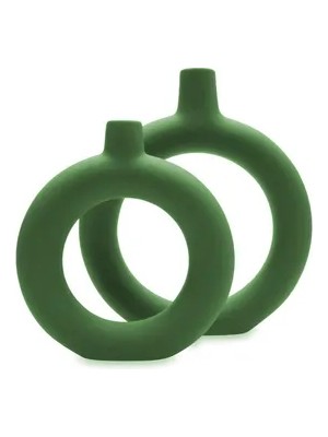 Vivense Simit Vazo Seti, Yeşil