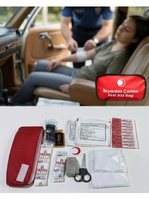 Sibelora Home Taşınabilir Ilk Yardım Seti Araç Ev Ofis Için Pratik Çözüm