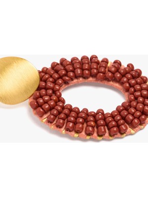 Parfois Boncuku Halka Küpe