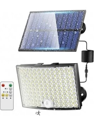 Esranın Dünyası 60W Solar Projektör - 268 Led, 5400 Lümen, Su Geçirmez
