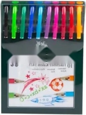 Esranın Dünyası 10’lu Tükenmez Kalem Seti - 0.7 mm Uç Kalınlığı