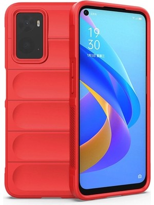 İlkyaz Fashion Realme 9i 4g Kılıf Optimum Silikon - Kırmızı