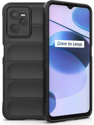 İlkyaz Fashion Realme C35 Kılıf Optimum Silikon - Siyah