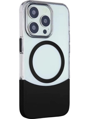 İlkyaz Fashion Joko Apple Iphone 15 Pro Pc Suit Magsafe Kapak - Siyah