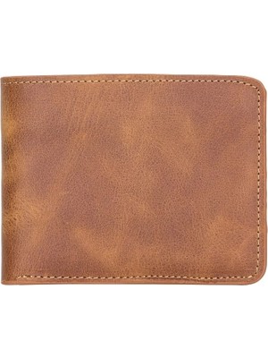 İlkyaz Fashion Pier Deri Erkek Cüzdan TN11 Taba