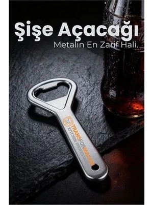 İlkyaz Fashion Retroieg™ Ergonomik Metal Şişe Açacağı - Gazoz, Kola, Bira Kapağı Açıcı