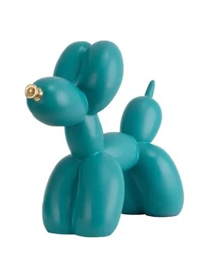 Vivense Balon Köpek Gold Burunlu Küçük Boy, Turkuaz