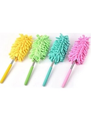 İlkyaz Fashion Teleskopik Mikrofiber Pratik Uzayabilen Toz Alma Fırçası Aparatı