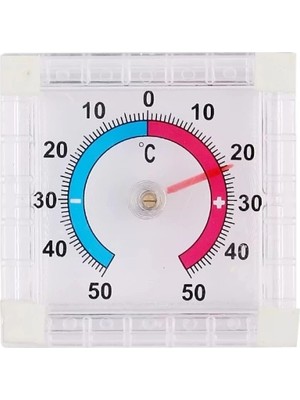 İlkyaz Fashion Bimetalik Kare Termometre