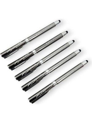 SürLaz Öğretmenler Günü Özel 5 Adet Touch Pen Kalem Atatürk Imzalı ve Isim Yazılabilir Hediyelik Kalem