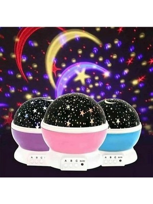 İlkyaz Fashion Projeksiyonlu Dönen Star Master Lamba