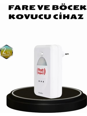 Ultrasonik Böcek ve Fare Kovucu – Doğa Dostu, Sessiz ve Etkili Savunma