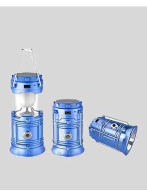 Güneş Enerjisiyle Çalışan Kamp Feneri Hafif Portatif Uzun Ömürlü