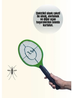 Taşınabilir Elektronik Sinek Kovucu | Balkon, Bahçe ve Kamp Için Ideal