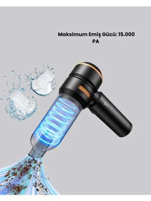 Yüksek Performanslı Araç Içi El Süpürgesi