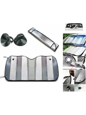 Uv ve Isı Önleyici Oto Ön Cam Güneşliği Hyundai I20 Fiat Egea Toyota Corolla Volkswagen Passat