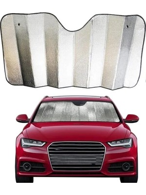 Araç Ön Cam Katlanabilir Güneşlik Uv ve Isı Koruma Renault Megane Fiat Egea Hyundai I20 Opel Astra