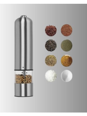 Fiberliz Işıklı Pilli Baharat Değirmeni Taze ve Pratik Öğütme